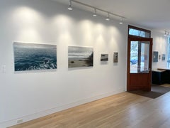 "Wake" seascape painting, ocean waves