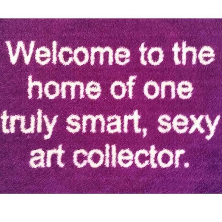 The Thoughts in My Head #6 (Sexy Art Collector Door Mat), 2014 For Sale 1