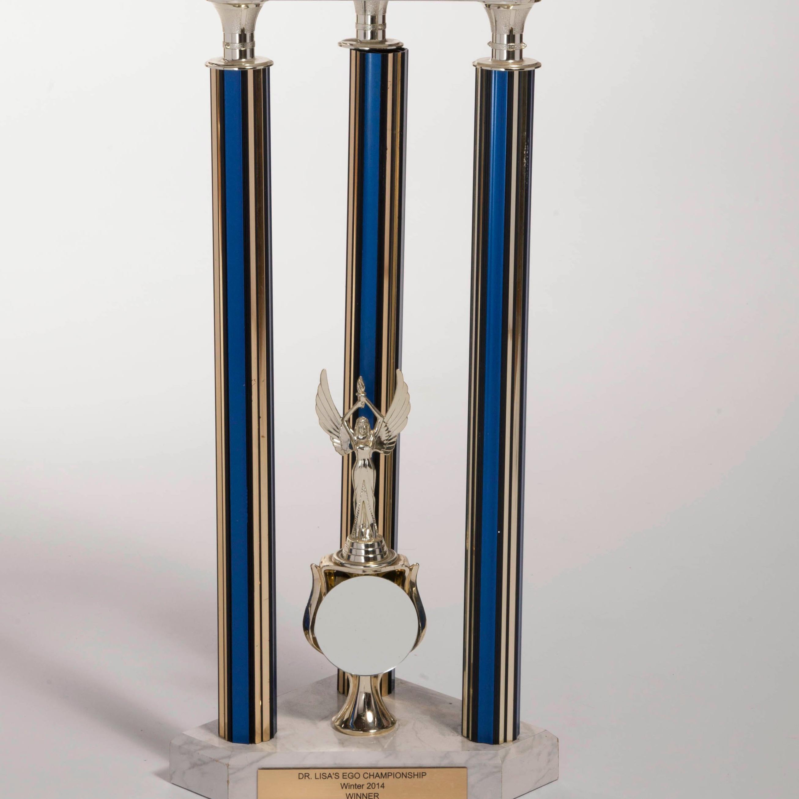 Dr. Lisa's Ego Championship Trophies

Lisa Levy is a painter, conceptual artist, comedian and (self-proclaimed) psychotherapist.

Lisa's visual career started when she was 3 1/2 when she was sent to the children's art school at MOMA. Before