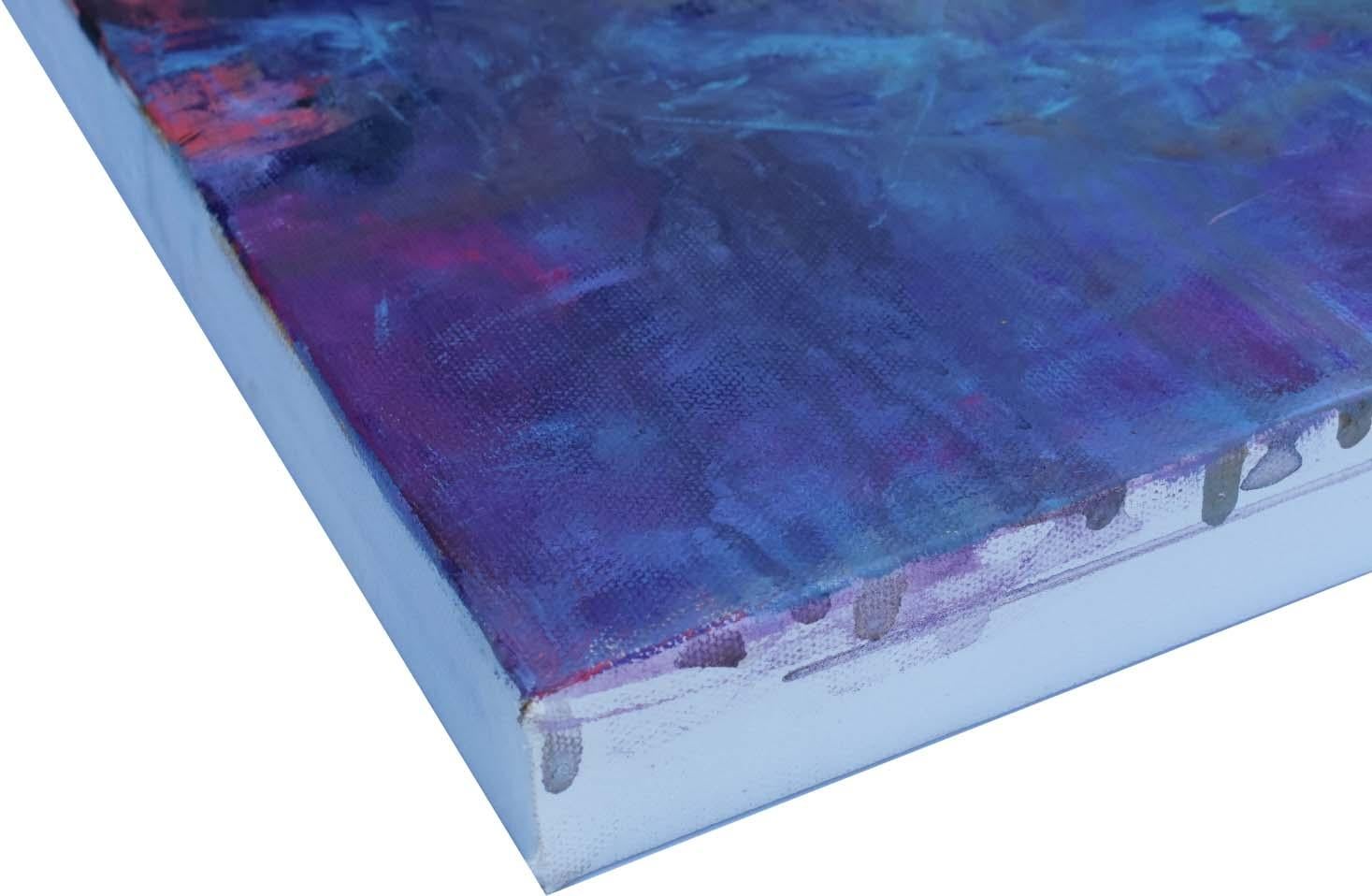 Canyon au clair de lune - Painting de Lisa Libretto
