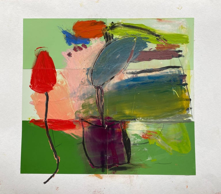 Lisa Lightman - Botanical Two; collage on paper, small work For Sale at ...