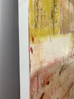 School Wall in Africa: collaged paper on board, 2015