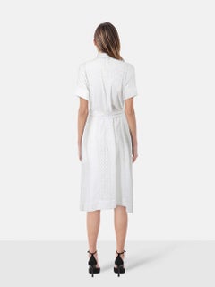 Lisa Marie Fernandez White Broderie Summer Dress Size L