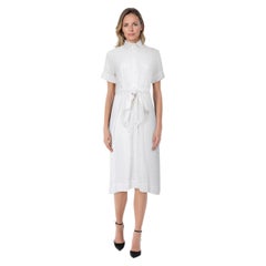 Lisa Marie Fernandez White Broderie Summer Dress Size L