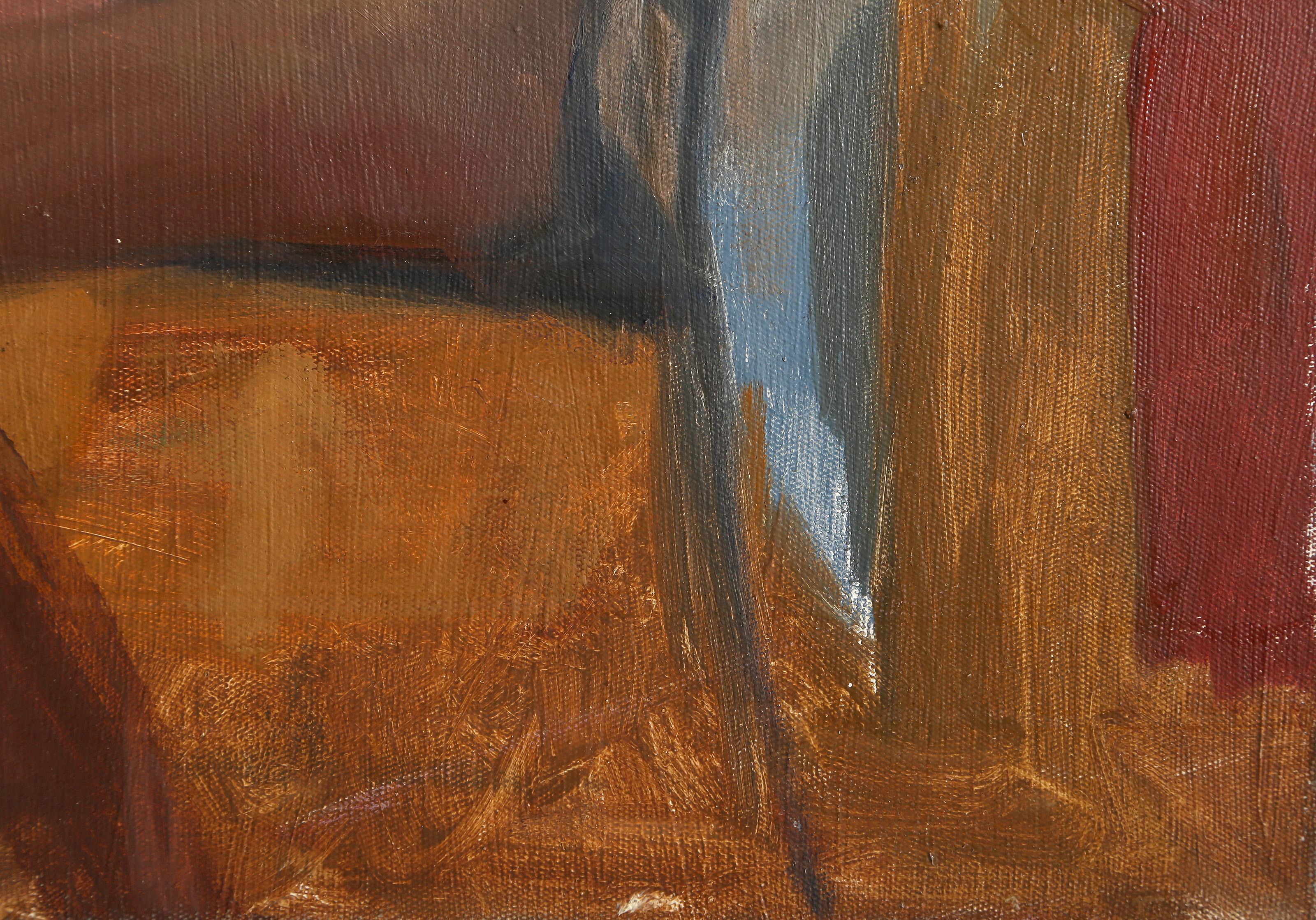 Nude Figure Study, Impressionist Oil Painting by Lisa Martin For Sale 2