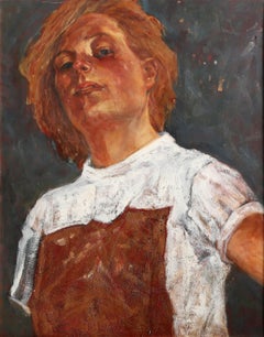 Portrait, Photorealist Oil Painting by Lisa Martin