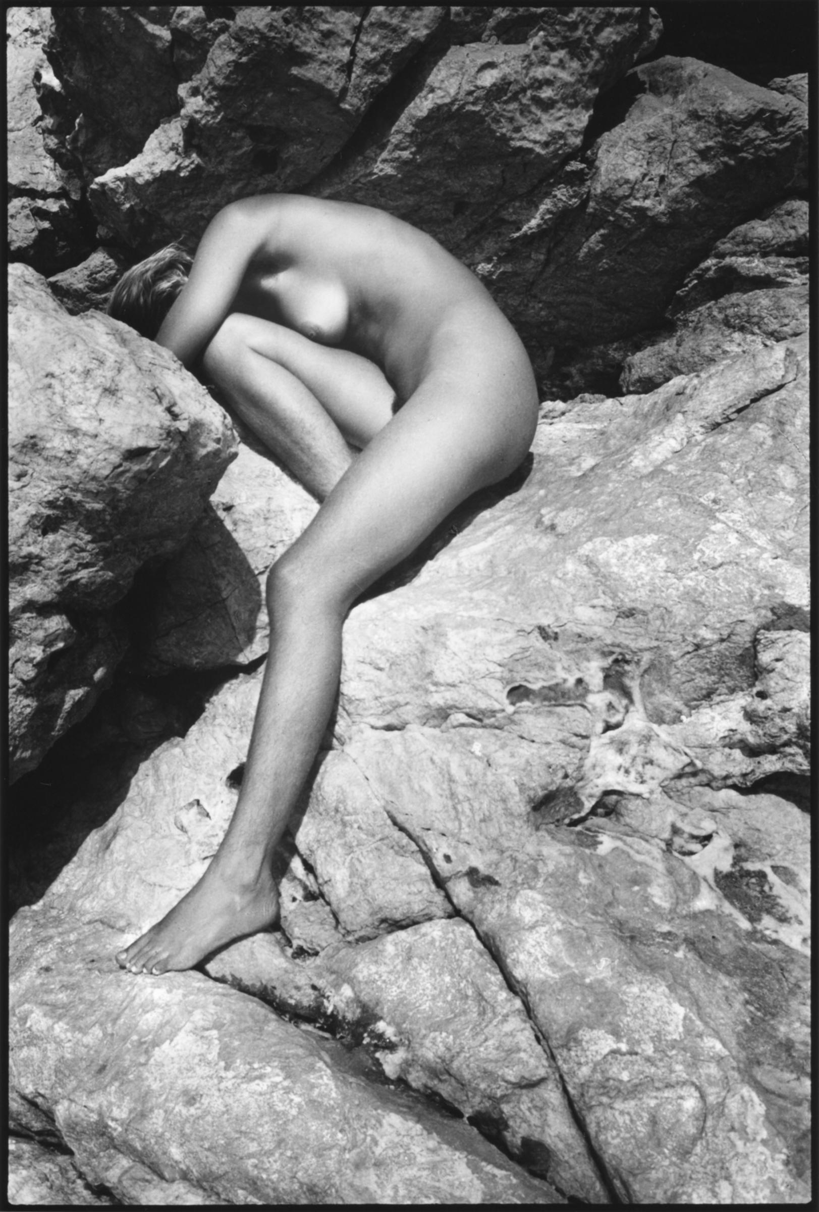 Lisa McCord Figurative Photograph - Nude on the Rocks