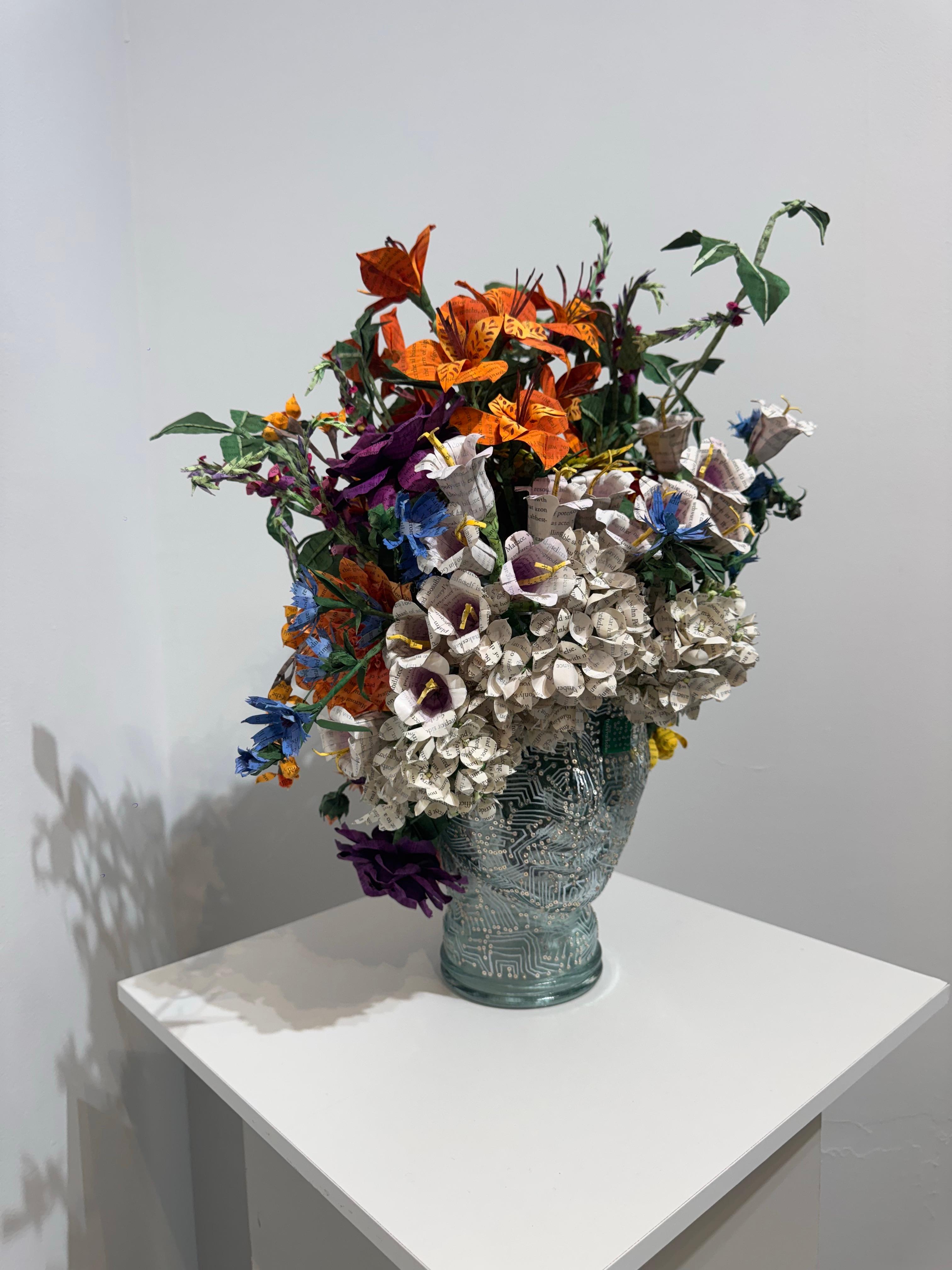 AI Garden - Sculpture by Lisa Meek