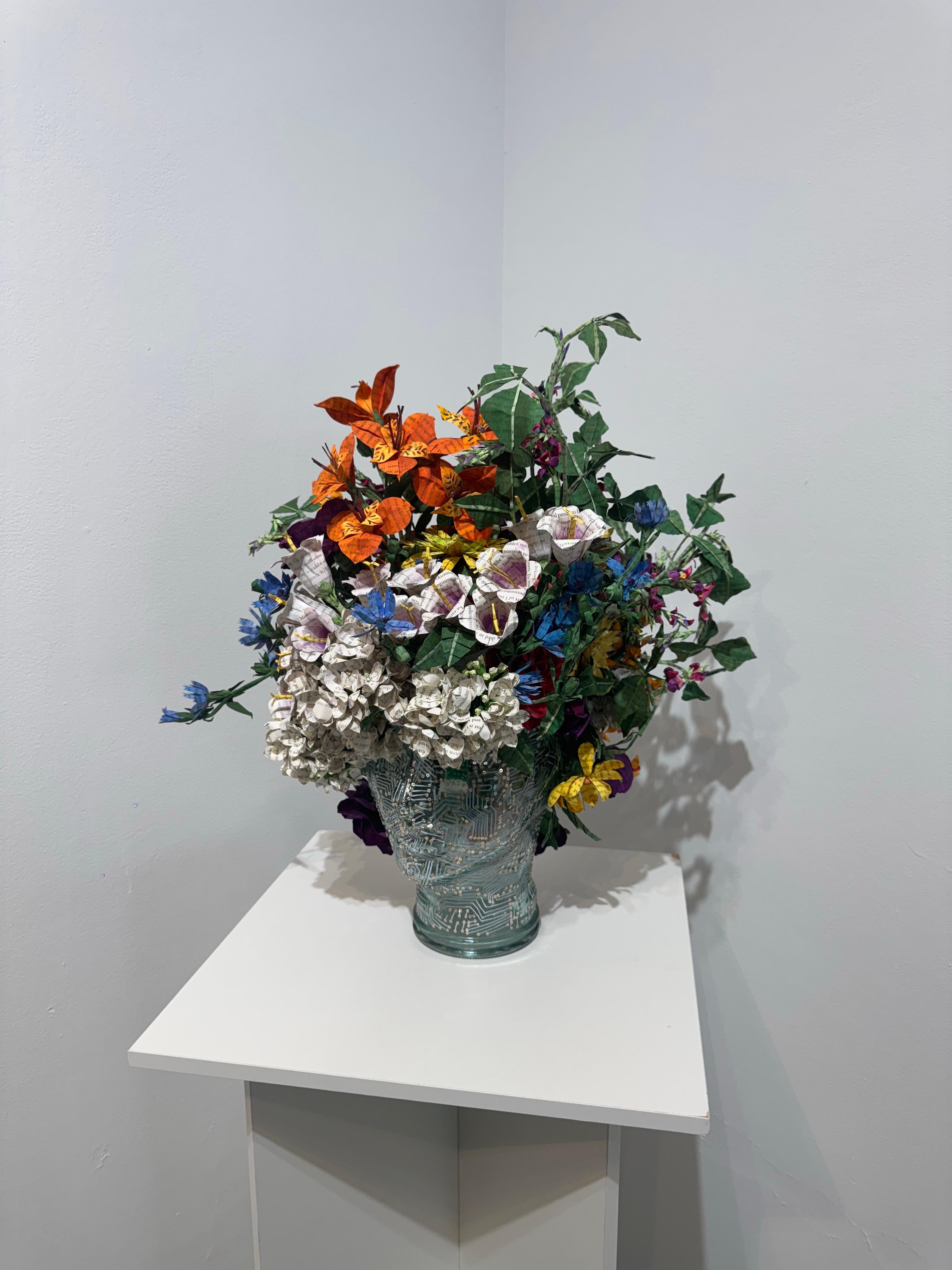 AI Garden - Contemporary Sculpture by Lisa Meek