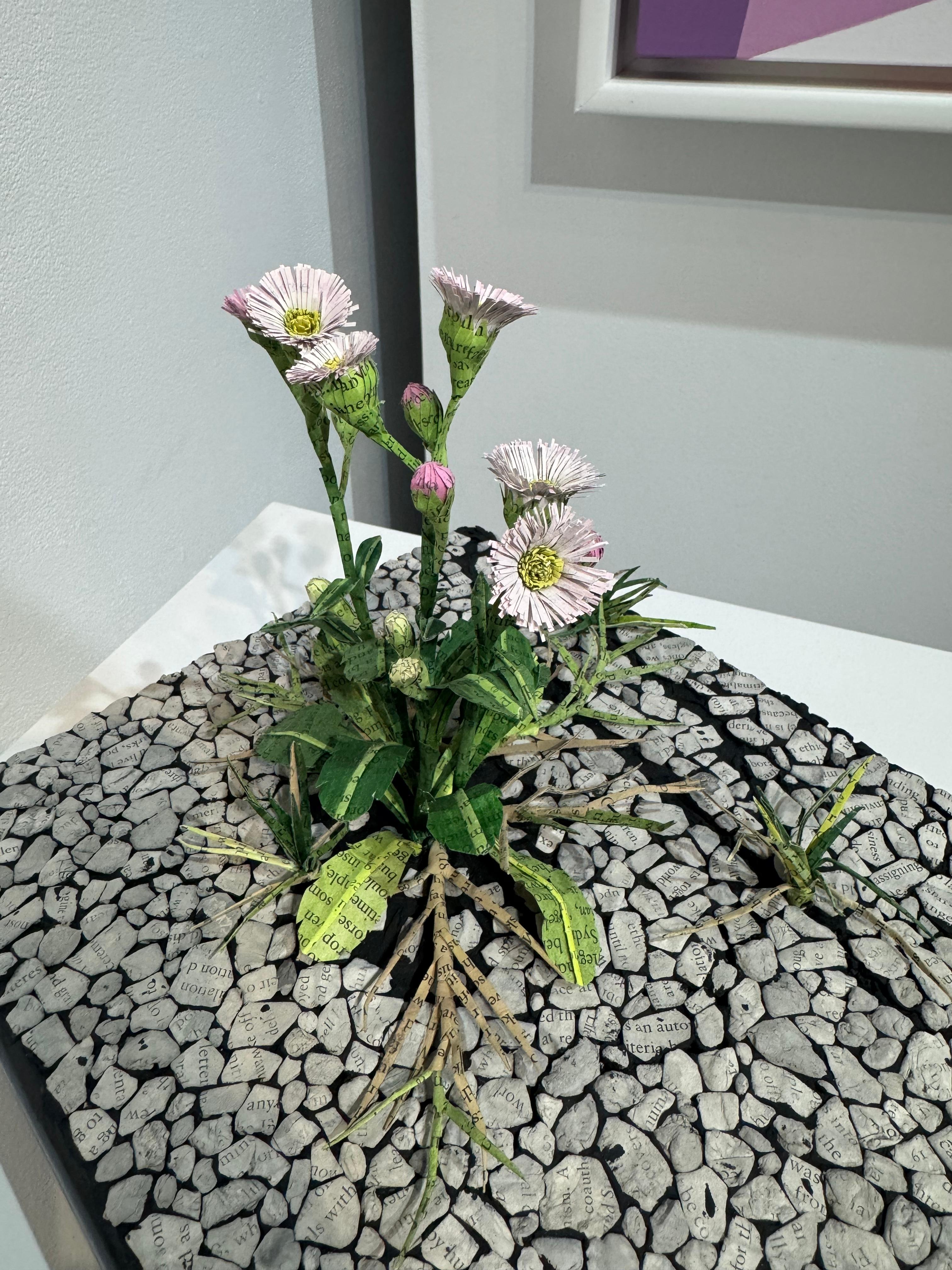 They Paved Paradise and put in a Parking lot. - Sculpture by Lisa Meek