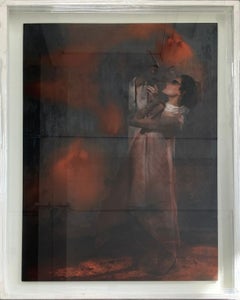 To Become Air,  Color abstract figurative color photograph