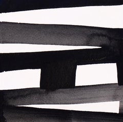 Black and White 2, acrylic on paper by Lisa Petker-Mintz