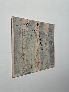 Explorations 3, abstrakte Mixed-Media-Arbeiten