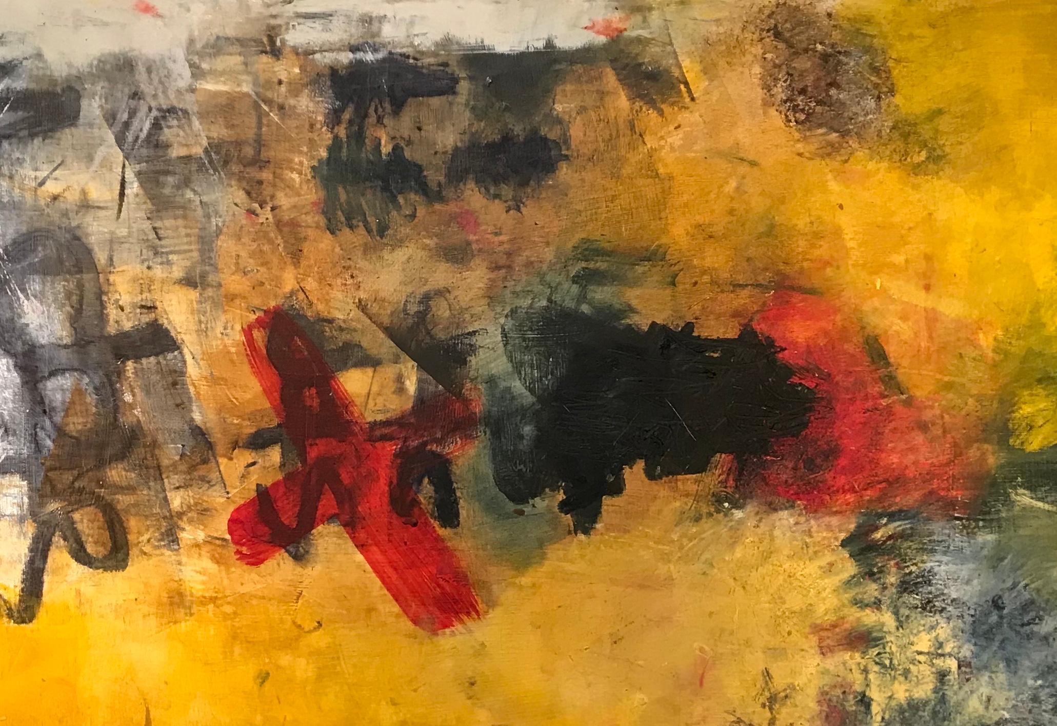 Making It Stop 1 - Painting by Lisa Pressman