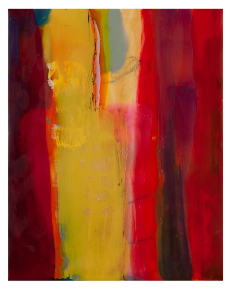 Lisa Pressman - Meditations 8, encaustic on panel For Sale at 1stDibs