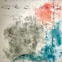 Things That Were Never Said 5, encaustic painting 