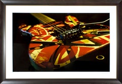 Vintage "Eddie Van Halen Frankenstrat Guitar" photograph by Lisa S. Johnson 