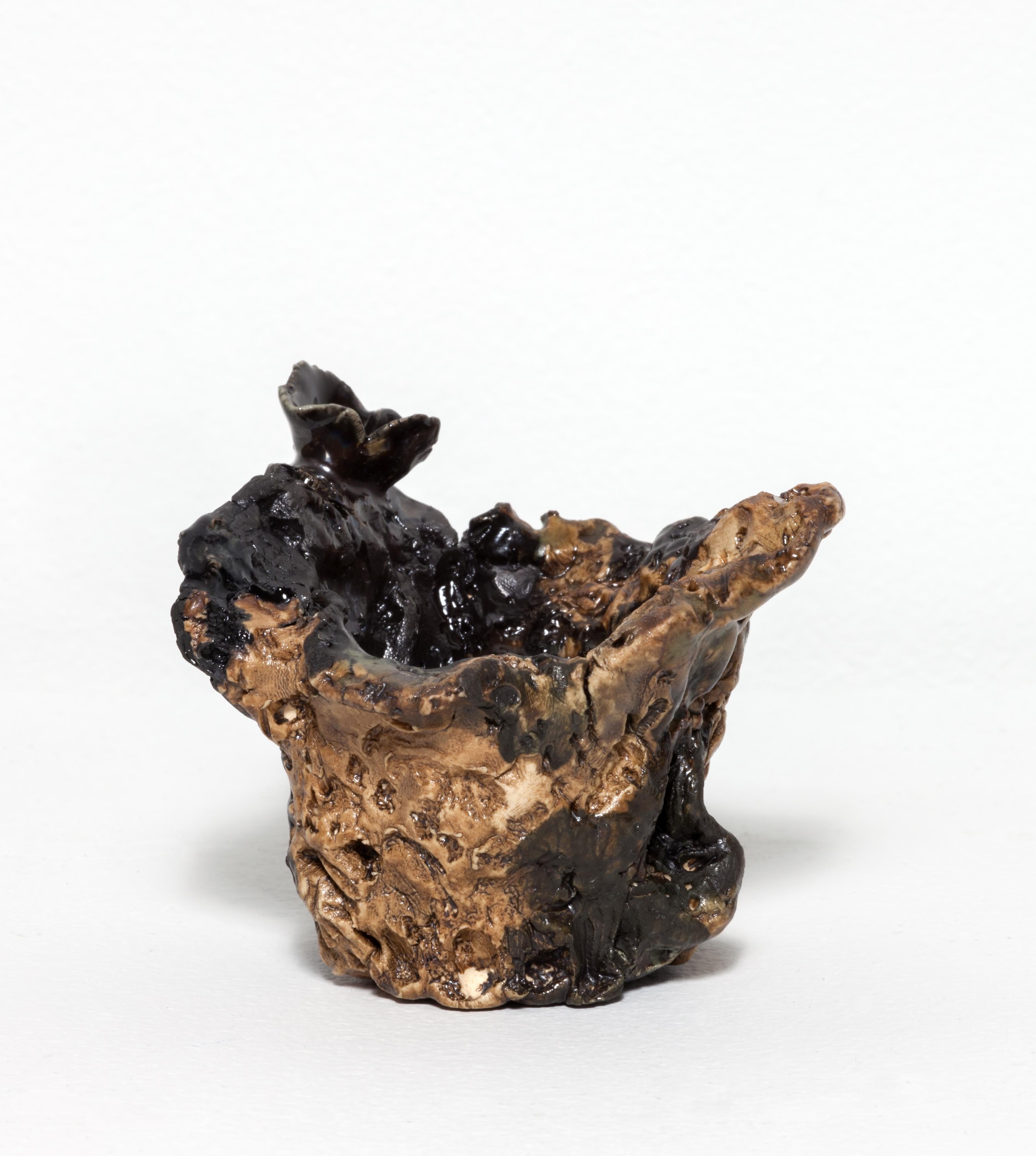 Lava Cup 3 - Sculpture by Lisa Sanditz