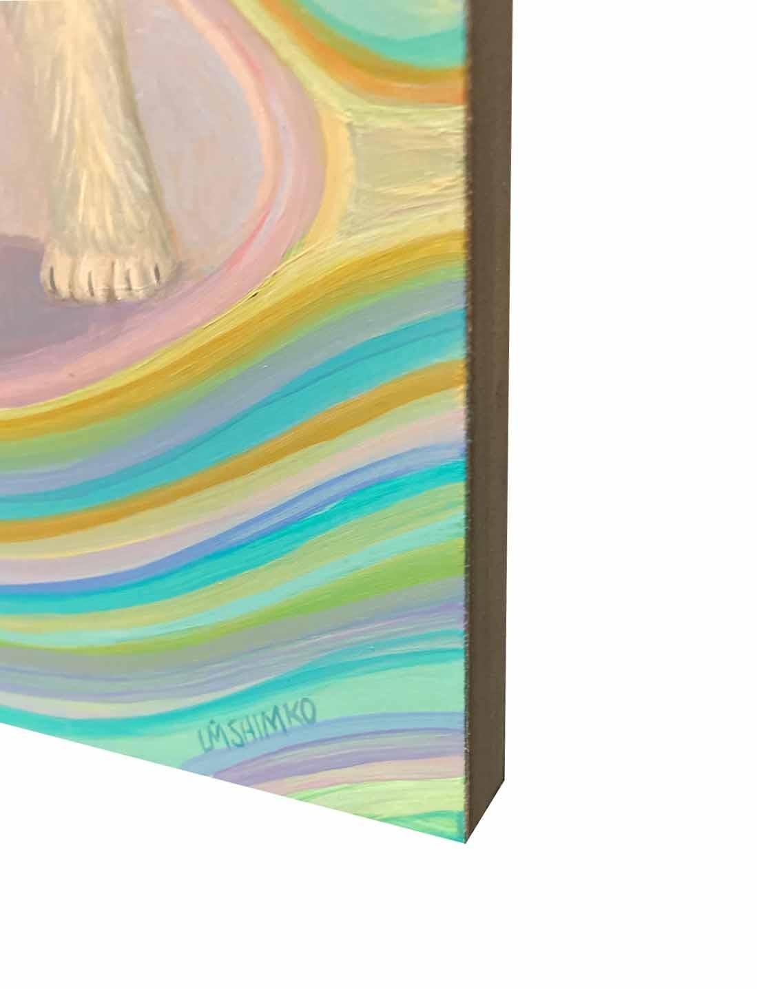 Polar Bear Dream II - Painting by Lisa Shimko