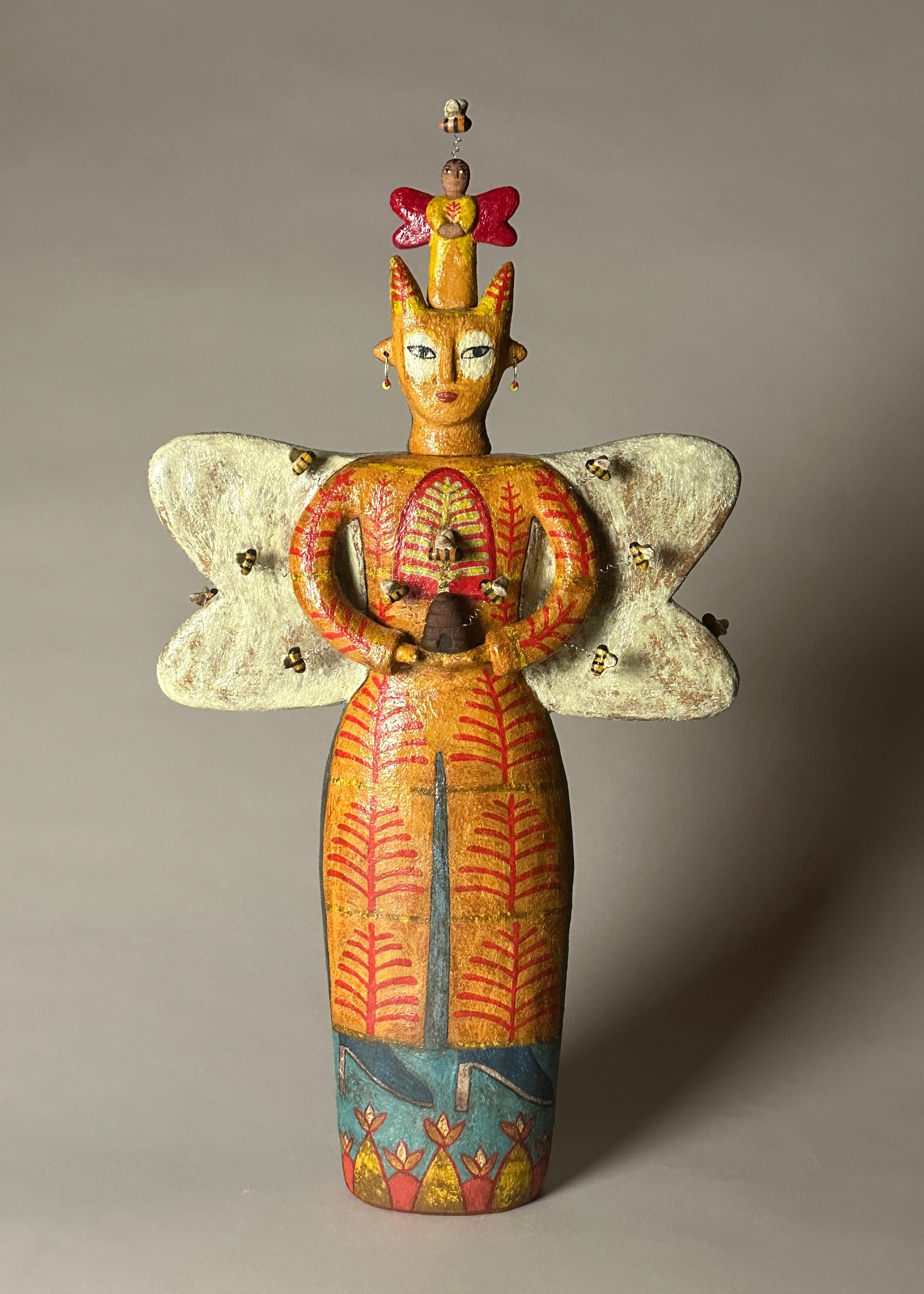 Bee Spirit - Sculpture by Lisa Smith