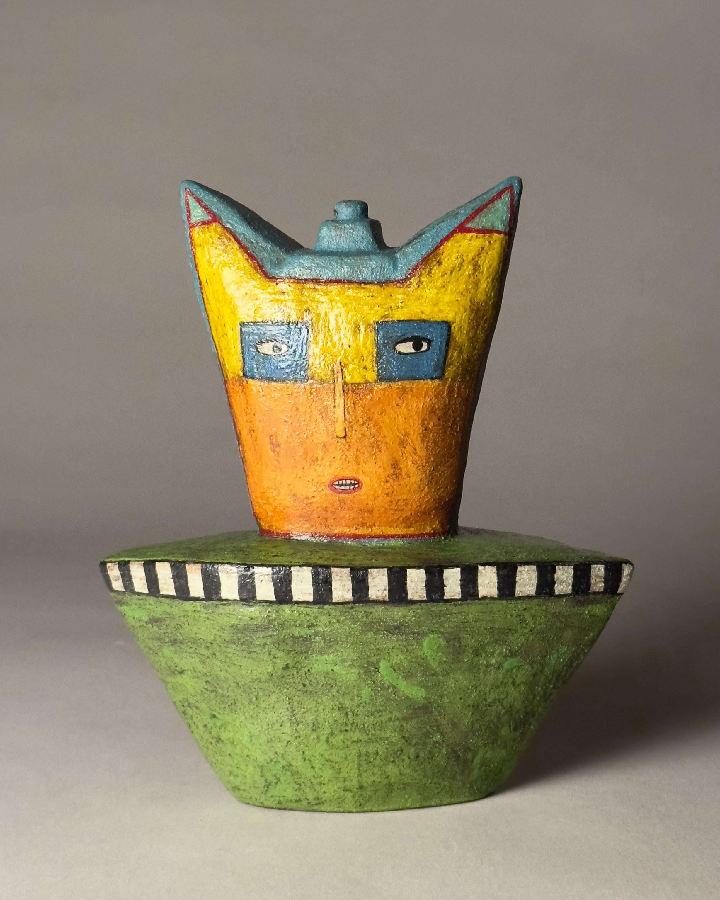 Face Jar Vessel 4