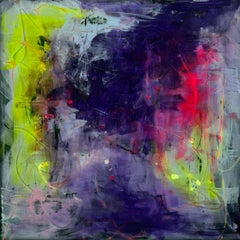 Path of the Soul: Abstract Mixed Media Painting on Canvas, 2010-