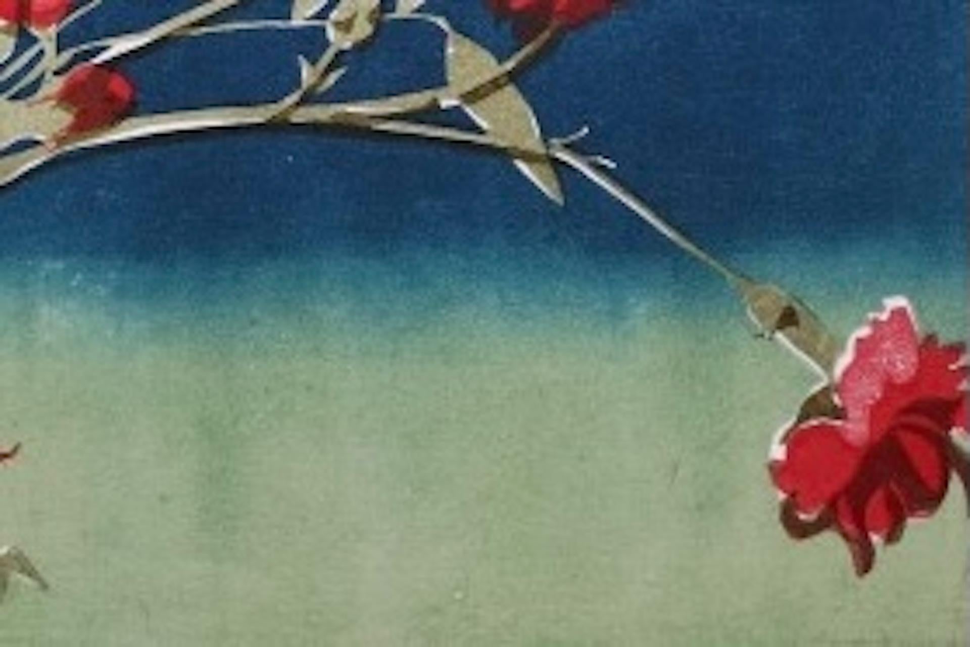 Claveles, Lisa Takahashi, Edición limitada, Arte asequible, Arte floral en venta 5