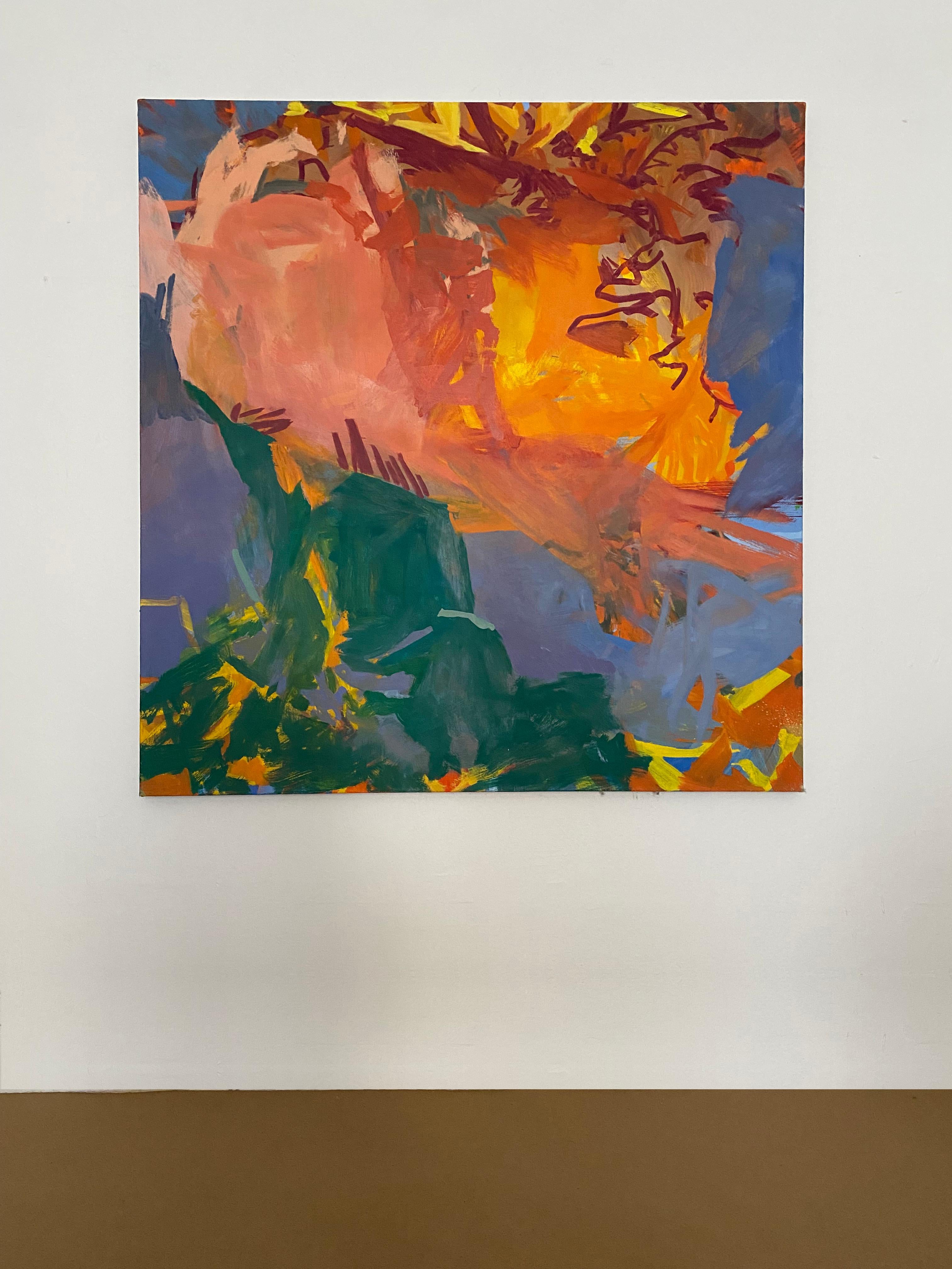 Lisa Taliano Figurative Painting – Wahrscheinliche Ursache