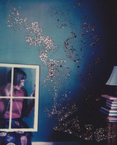 A Room Divided - Contemporary, Figurative, Woman, Polaroid, 21st Century