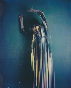 Falling Stars - Contemporary, Figurative, Woman, Polaroid, 21st Centur