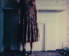 Forgotten House - Contemporary, Figurative, Woman, Polaroid, 21st Century