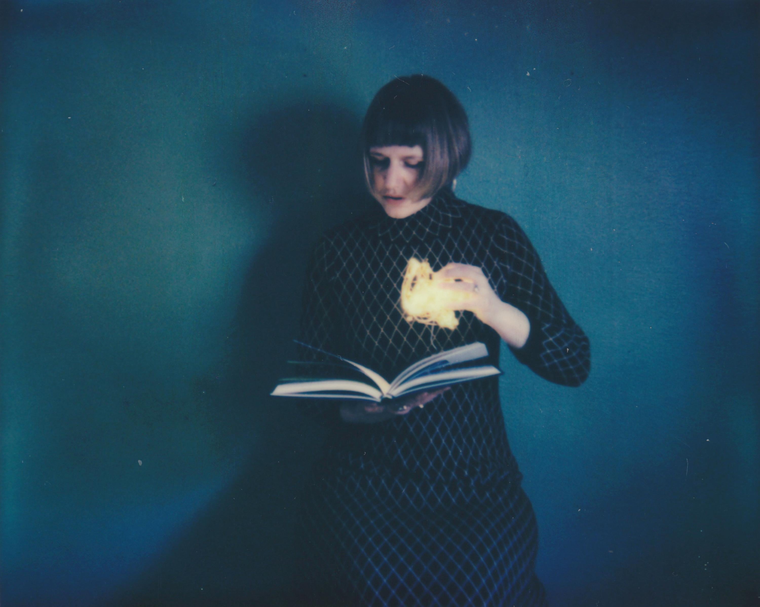 Lisa Toboz Portrait Photograph - Ghost Story - Contemporary, Woman, Polaroid, Interior
