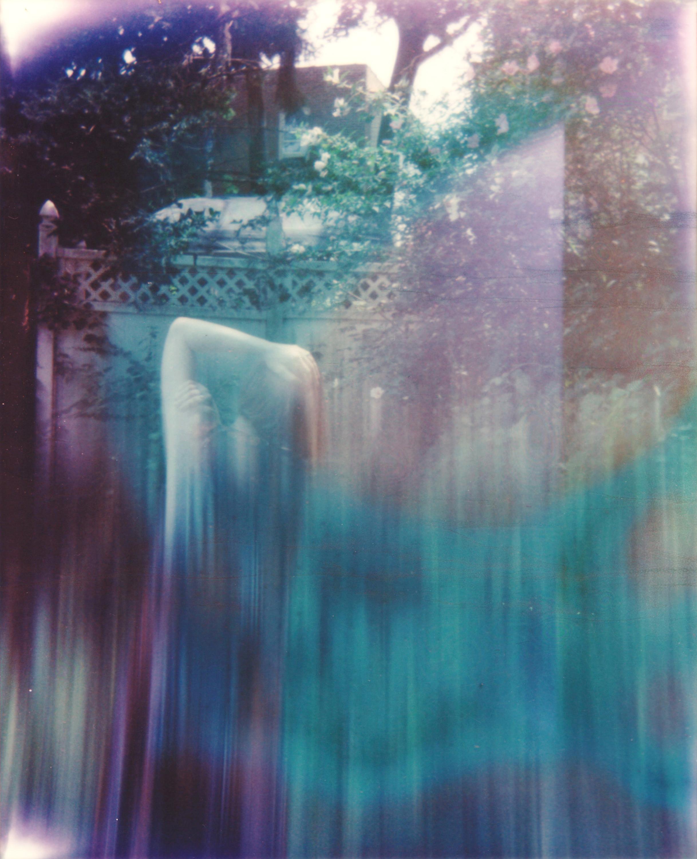Lisa Toboz Abstract Photograph - Ghost Story - Contemporary, Woman, Polaroid, Interior
