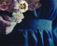 In Bloom - Contemporary, Figurative, Woman, Polaroid, 21st Century