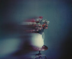 In Bloom - Contemporary, Figurative, Woman, Polaroid, 21st Century