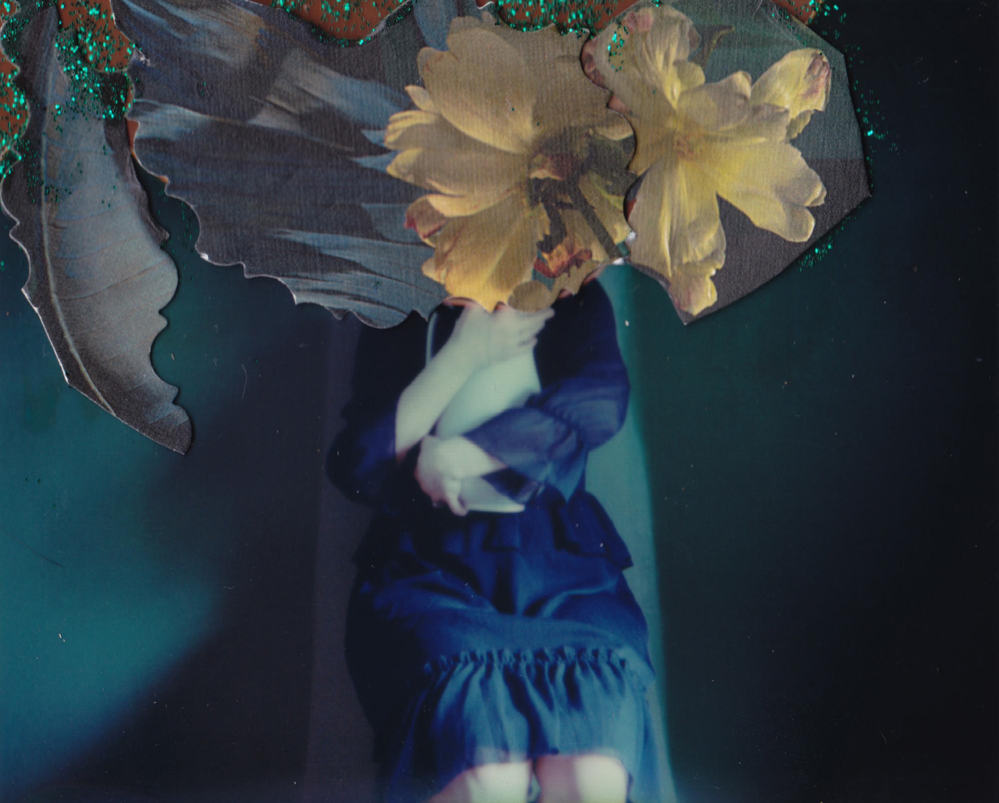 Still-Life Photograph Lisa Toboz - In Bloom - Contemporain, Figuratif, Femme, Polaroid, XXIe Siècle