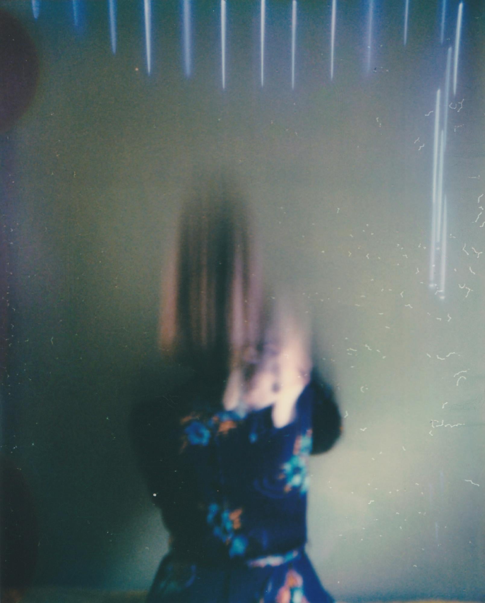 Lisa Toboz Color Photograph - Ghost Story - Contemporary, Woman, Polaroid, Painting