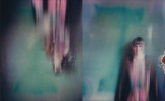 Maelstrom - Contemporary, Woman, Polaroid, Painting
