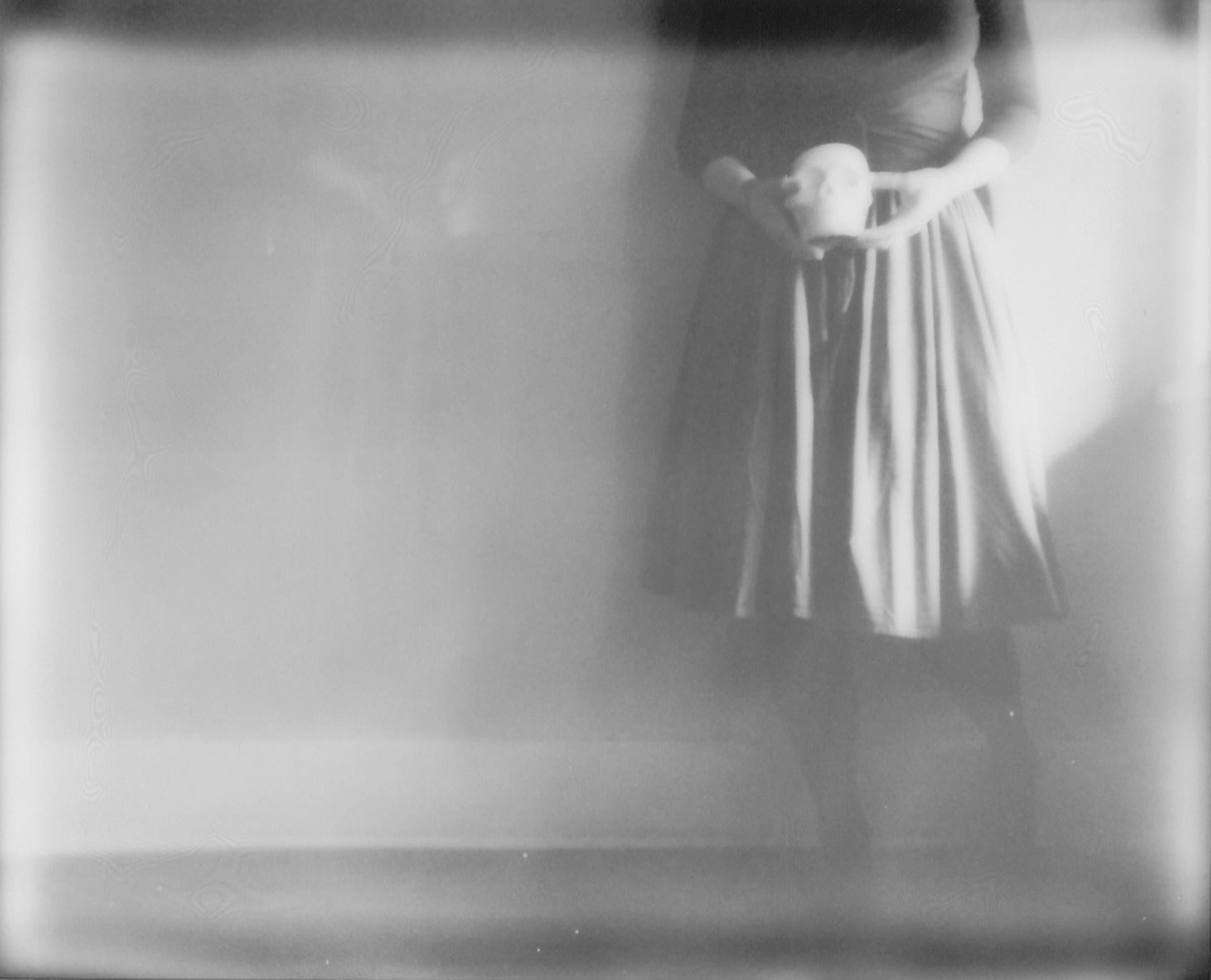 Lisa Toboz Portrait Photograph - Memento Mori - Contemporary, Woman, Polaroid, Interior, 21st Century, Color