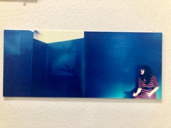 Gioco di ombre - Contemporaneo, Figurativo, Donna, Polaroid, Fotografia
