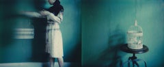 Untitled - from the Dwell series - Contemporary, Figurative, Woman, Polaroid