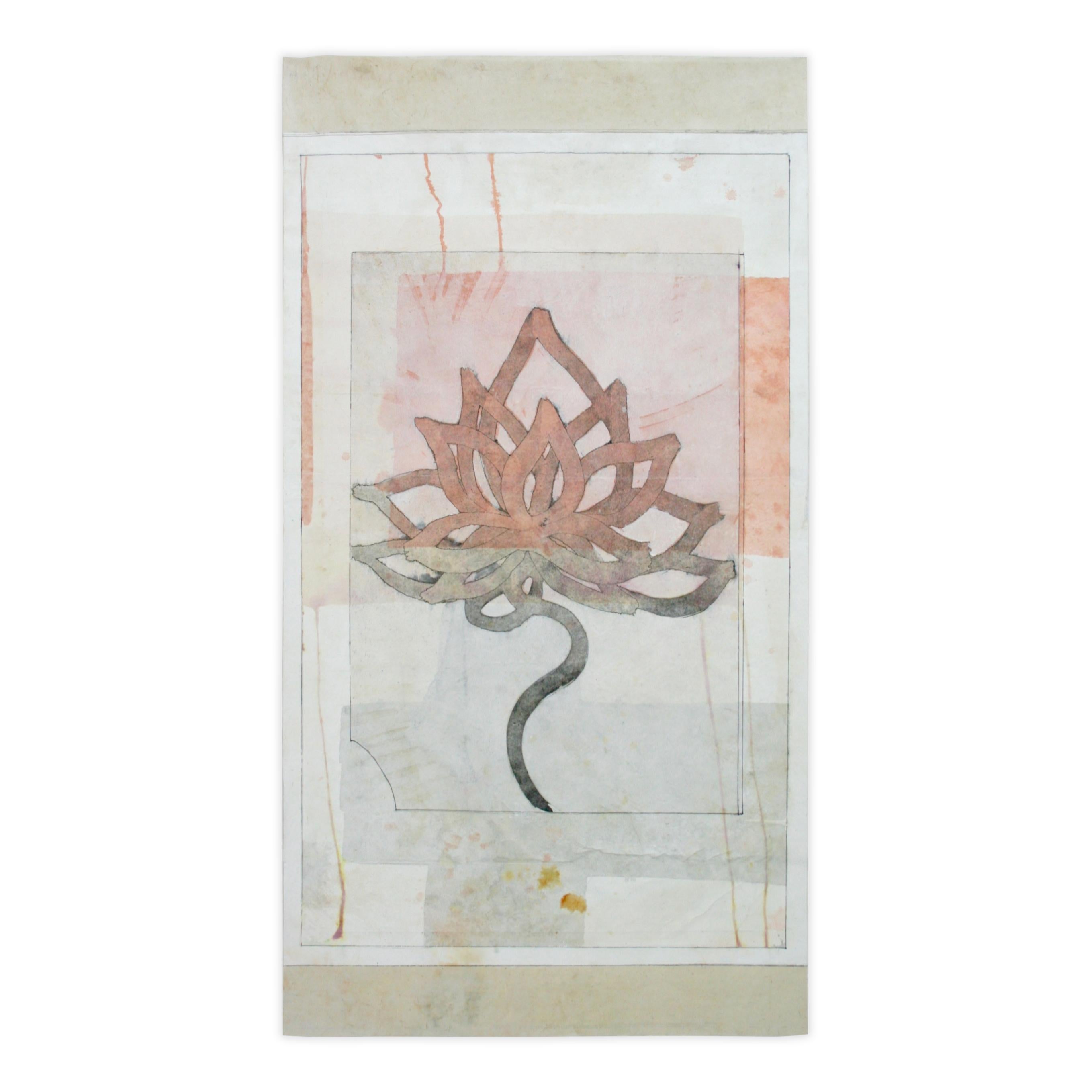 KALI LOTUS - Mixed Media Art by Lisa Weiss