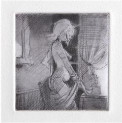 Grace, Etching by Lisa Yuskavage