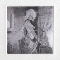 Grace, Etching by Lisa Yuskavage 2001