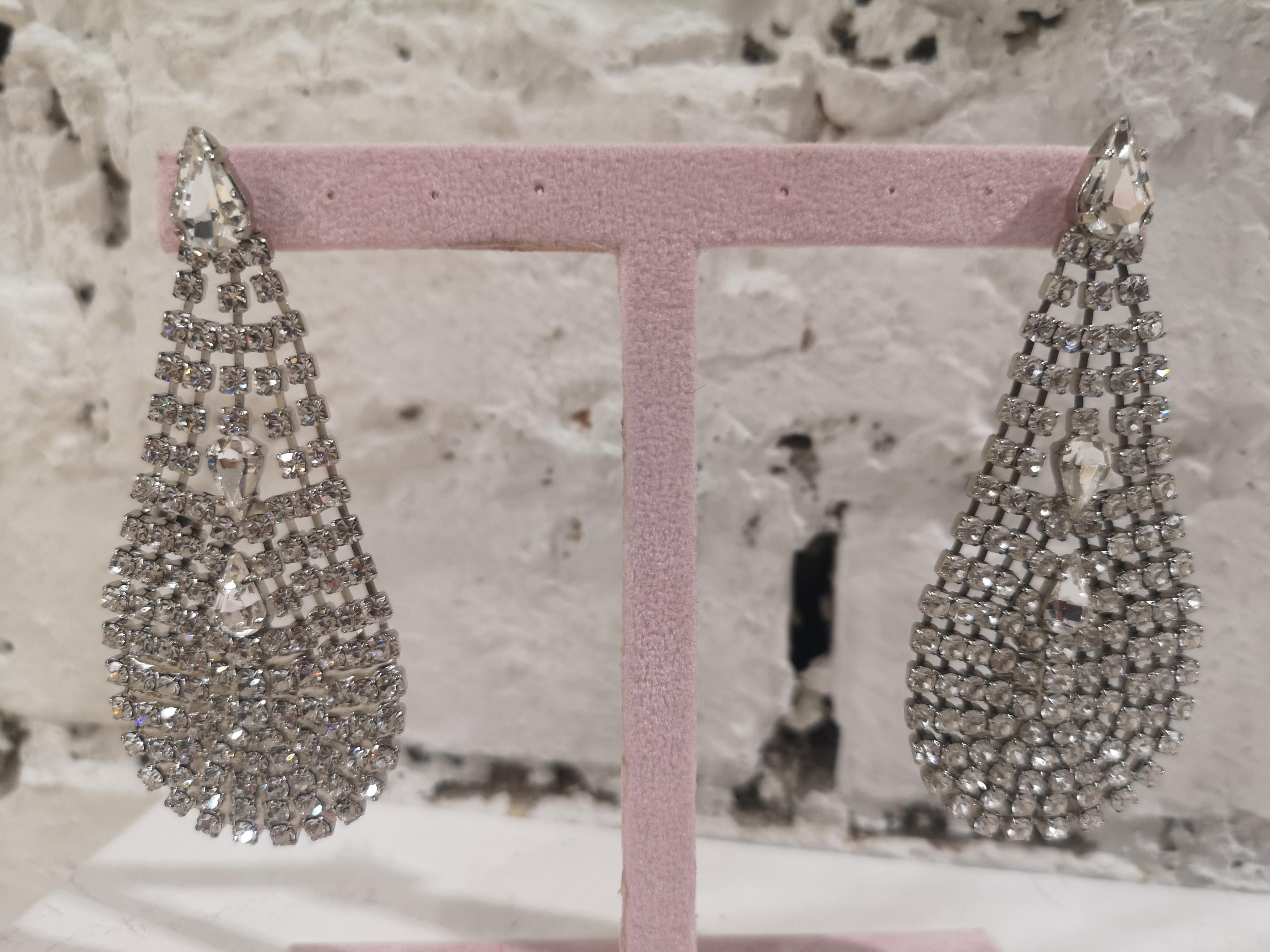 LisaC crystal swarovski pendant drops earrings 6