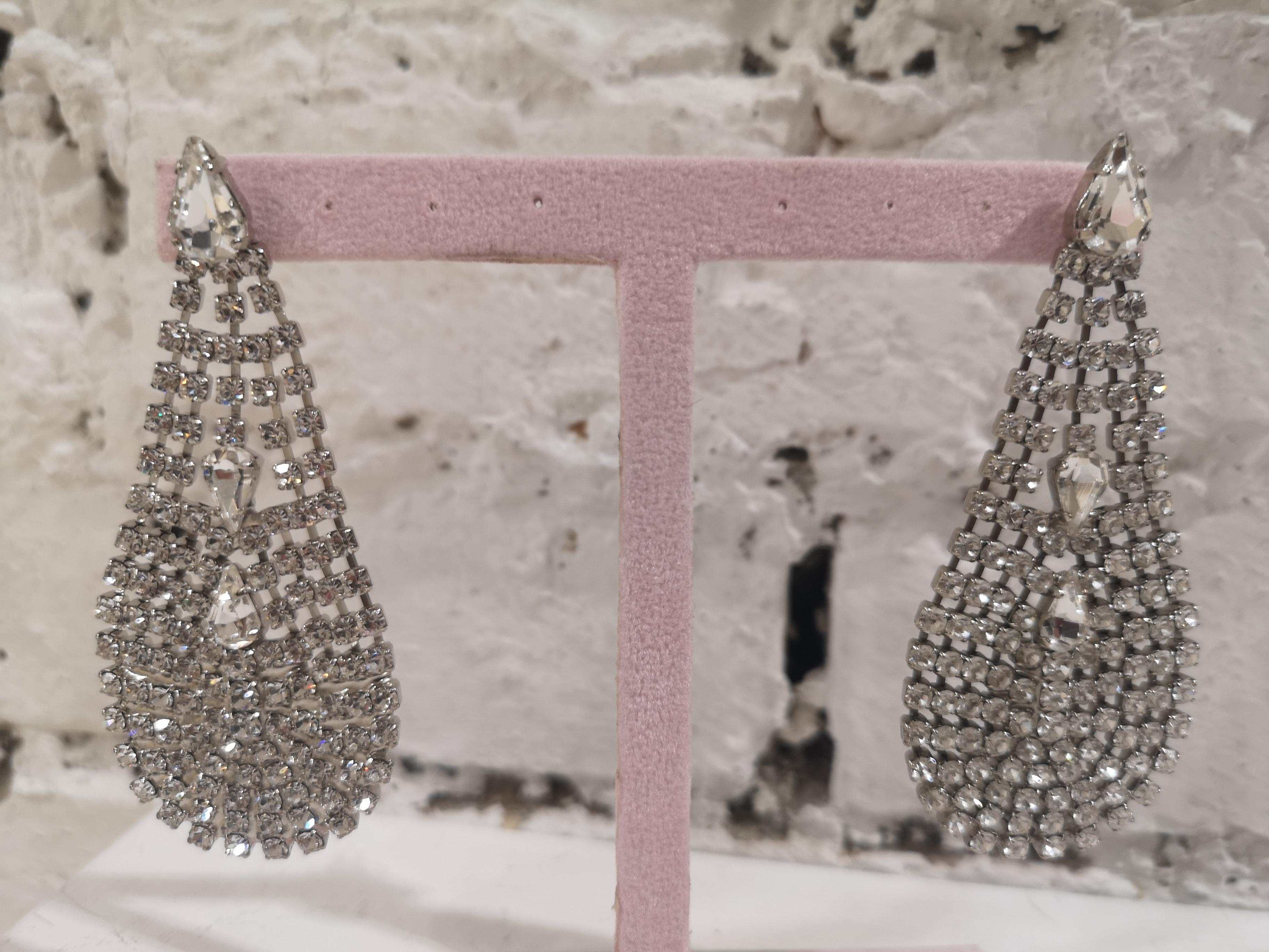 LisaC crystal swarovski pendant drops earrings 5