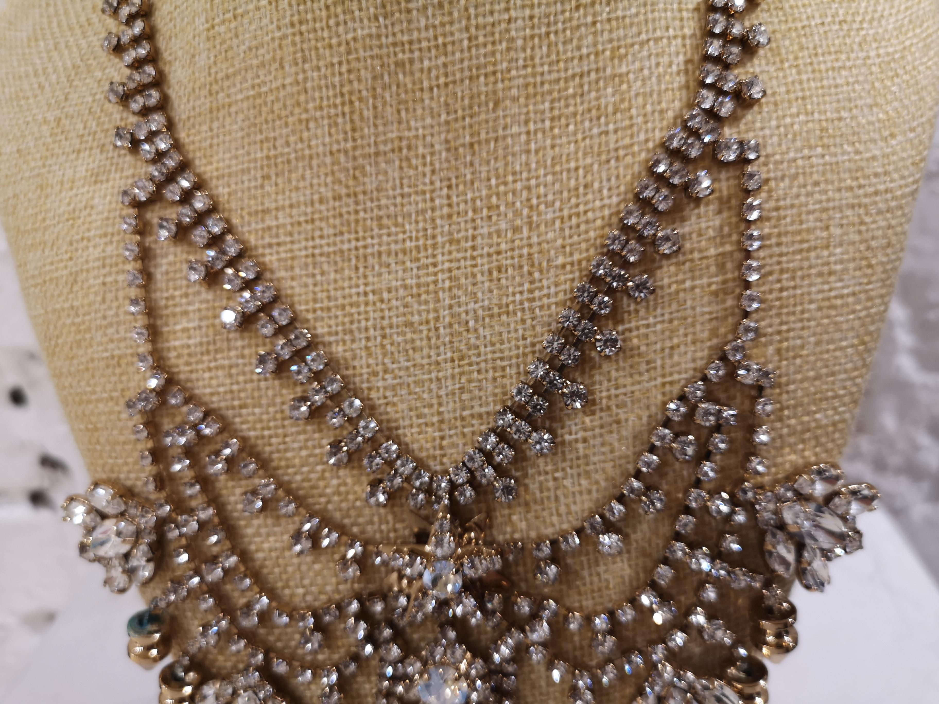 LisaC Crystal swarovsky necklace
totally made in italy
total lenght from 42 up to 50 cm