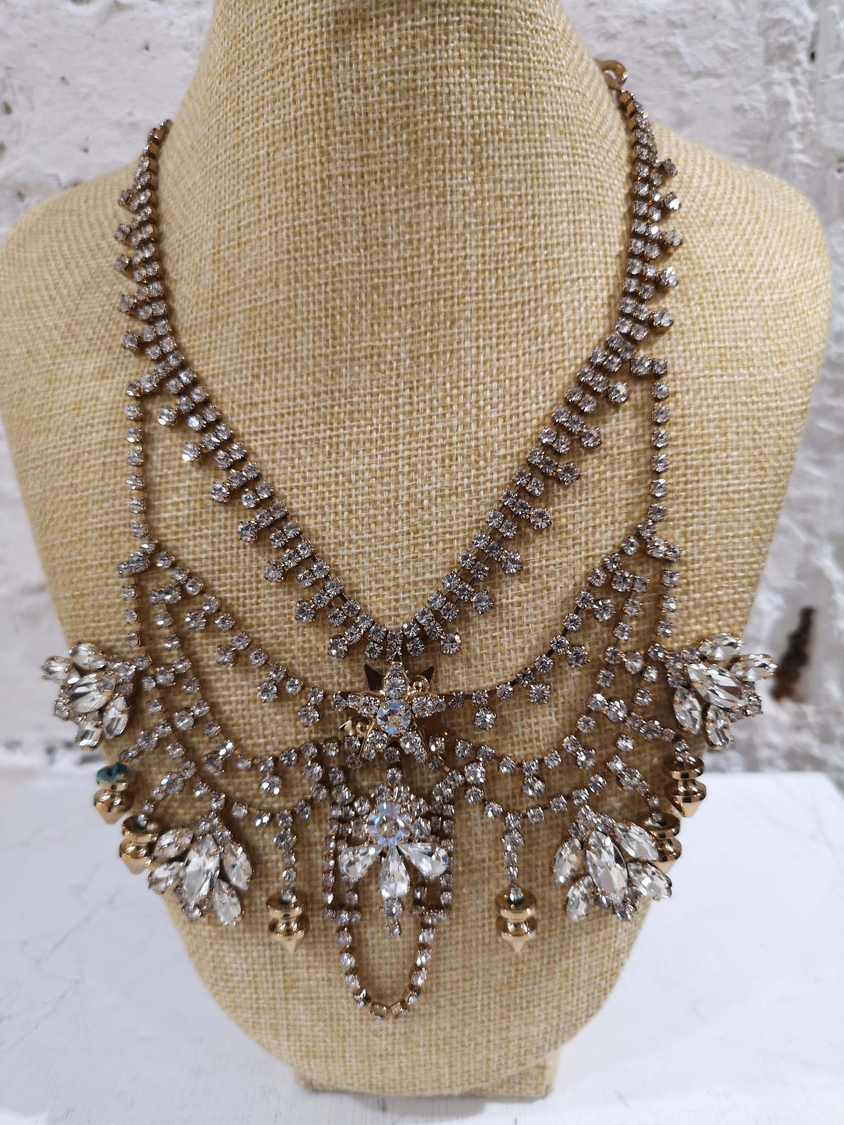LisaC Crystal swarovsky necklace 1