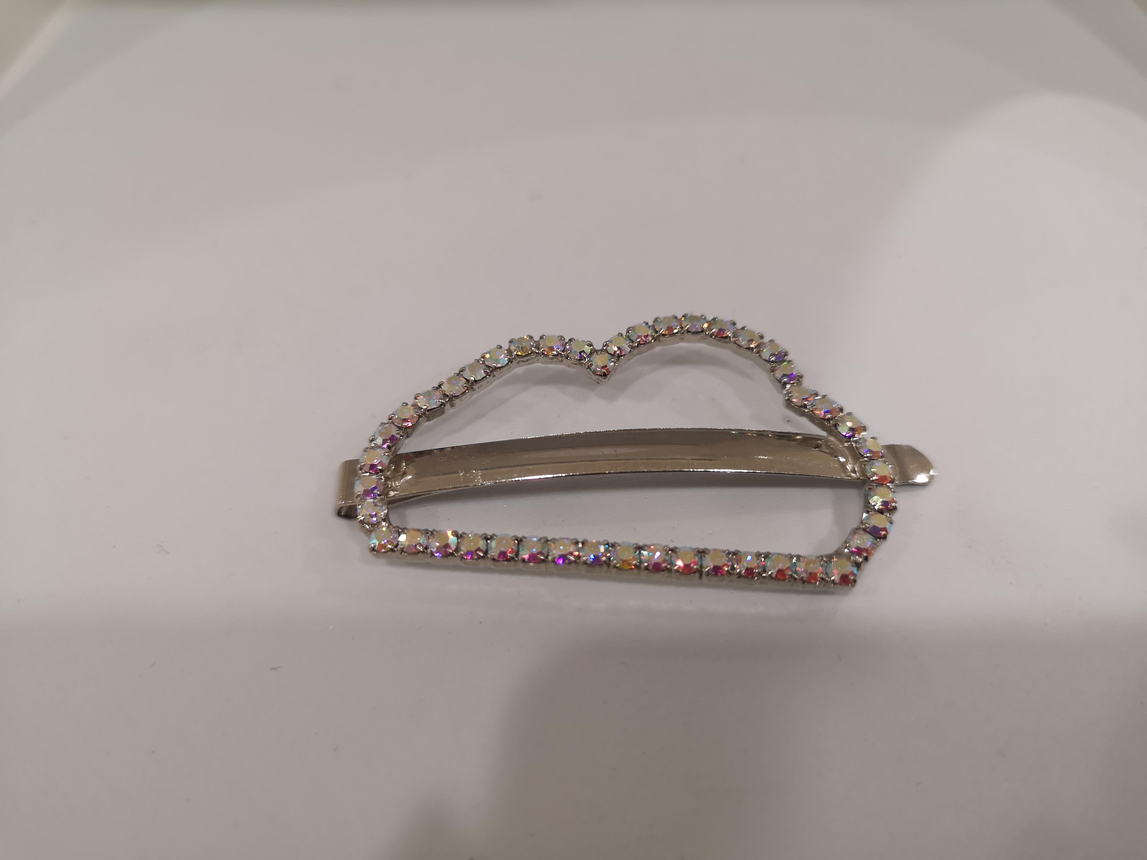 Women's LisaC swarovski stone cloud hair clip