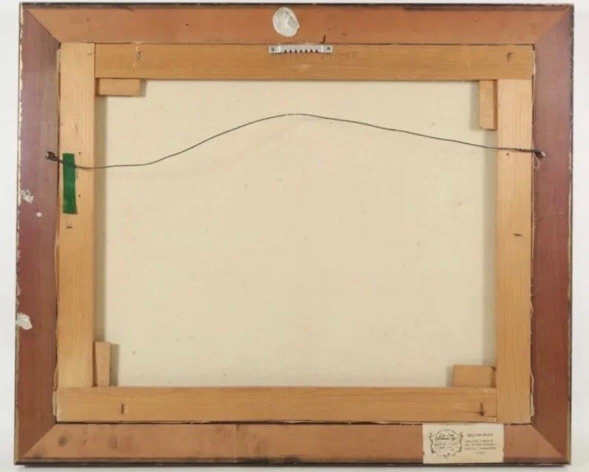 signiert Lisani unten rechts


Provenienz

Aus der Gene Worrell Collection, Virginia Museum of Animal Art


Messungen

Rahmen: 19 3/4 mal 23 1/2 Zoll

Visier: 15 1/2 mal 19 1/2 Zoll


In gutem Zustand